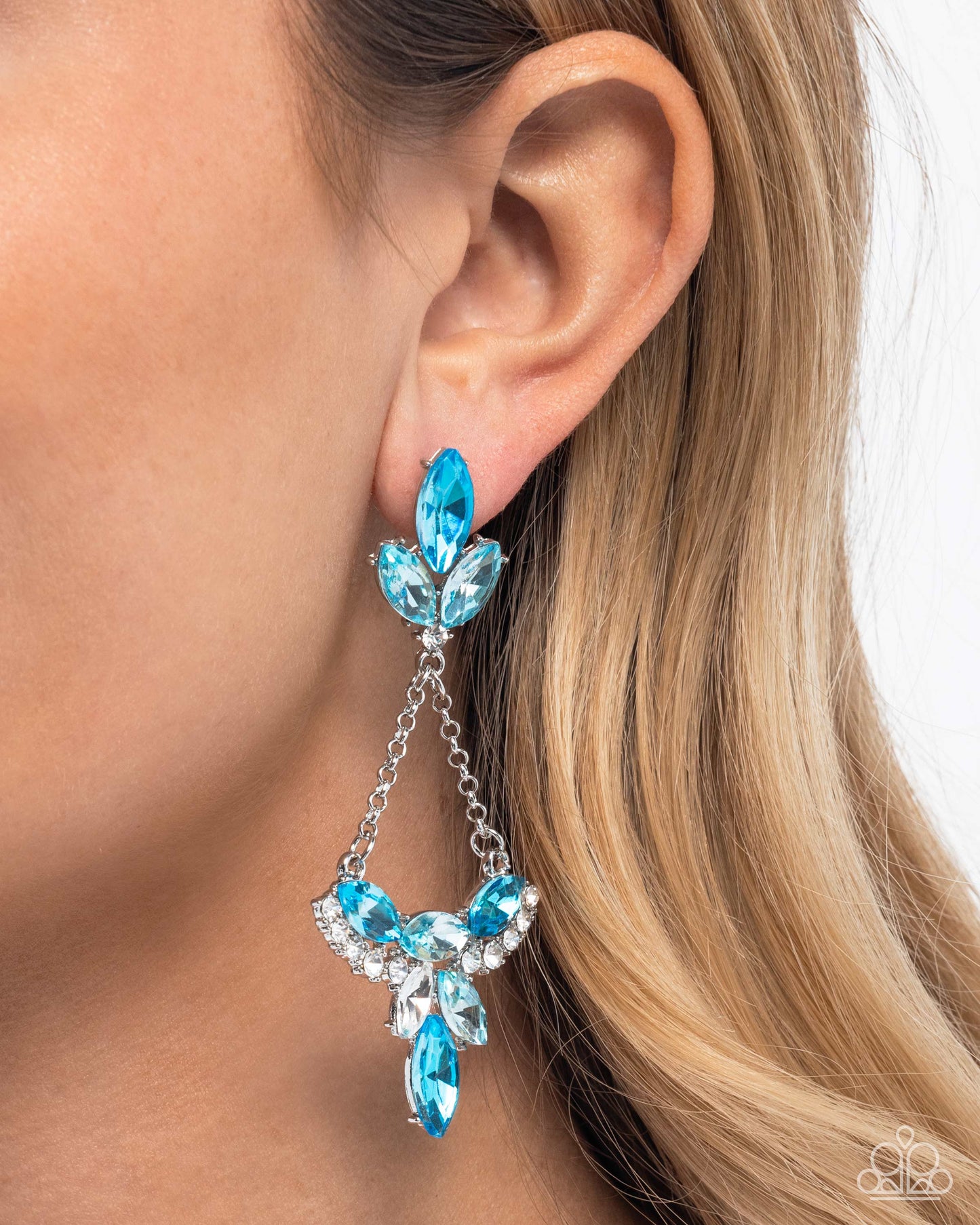 Carefree Chandelier - Blue