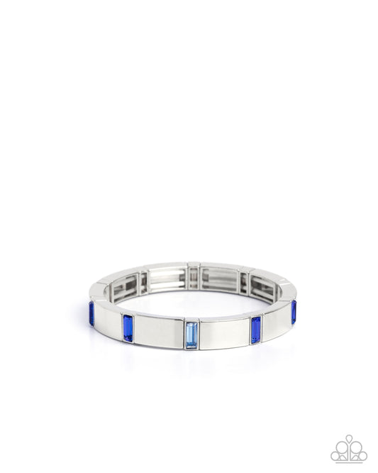 Glistening Gesture - Blue