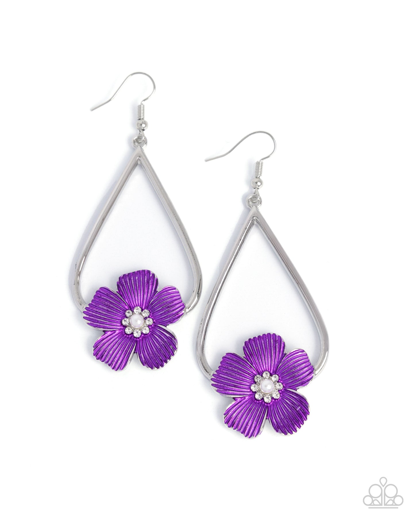 Tropical Teardrop - Purple