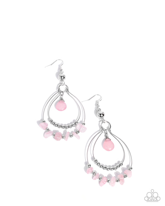 Chiseled Cascade - Pink