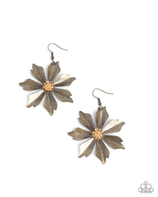 Floral Fascination - Brass