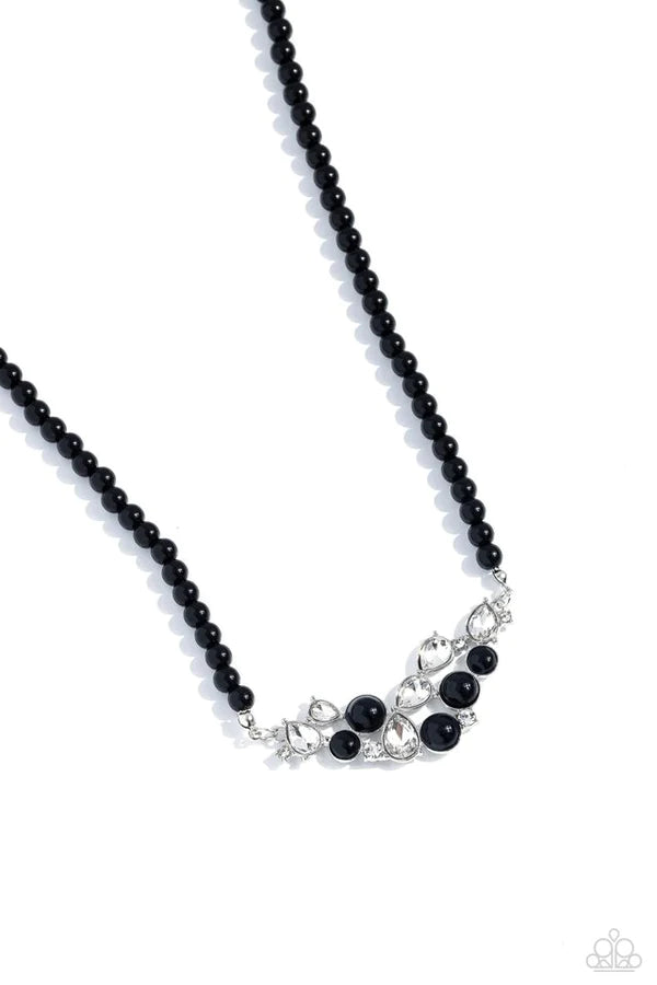 Pampered Pearls Black Necklace