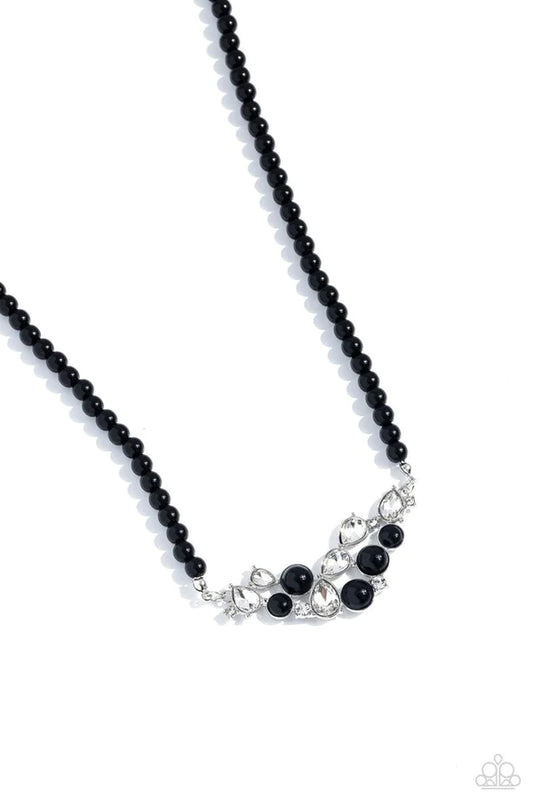 Pampered Pearls Black Necklace